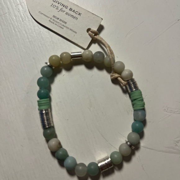 SCOUT Amazonite Bracelet ~ NWT!! - Picture 2 of 5